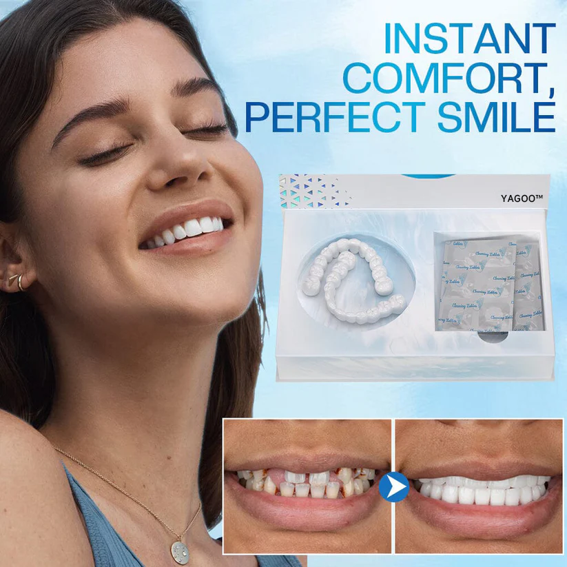 Official Store | nourishestee™ Moldable Dentures🧑🏽⚕️Obtain American Dental Association (ADA) Certification ✅